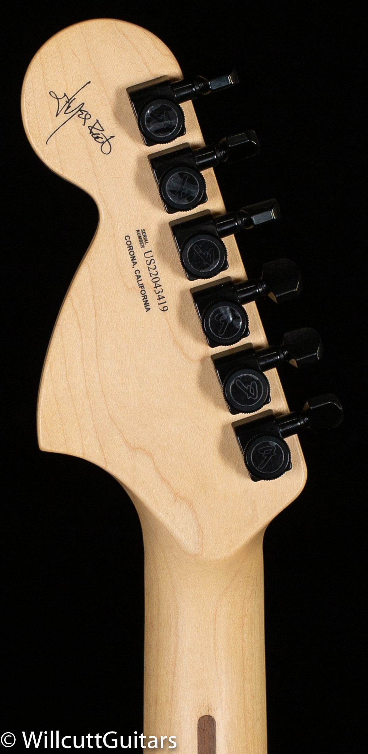 Fender Jim Root Jazzmaster Ebony Fingerboard Flat Black (419)