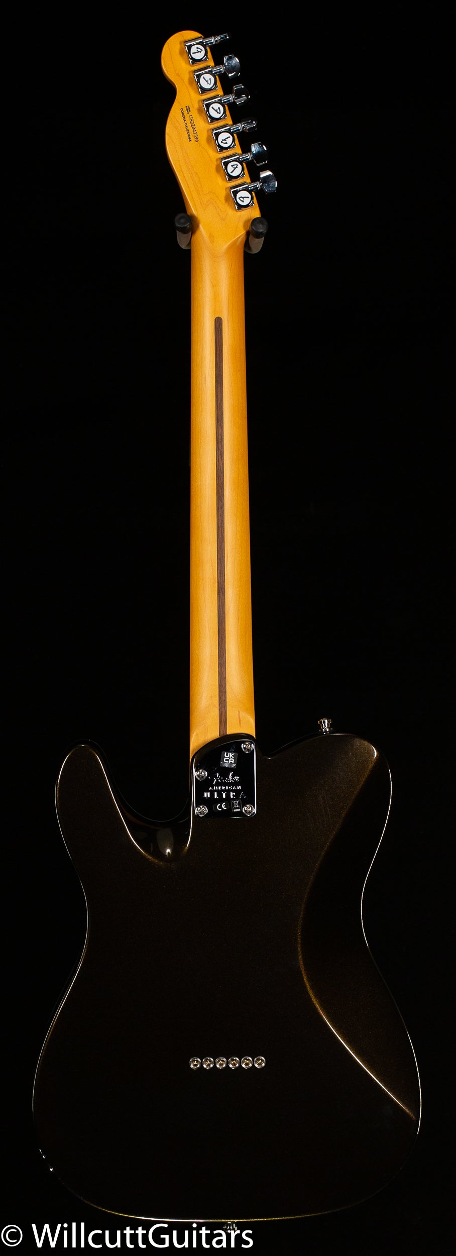 Fender American Ultra Telecaster Rosewood Fingerboard Texas Tea (596)