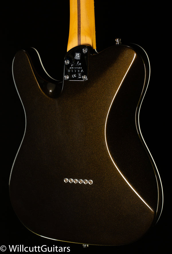 Fender American Ultra Telecaster Rosewood Fingerboard Texas Tea