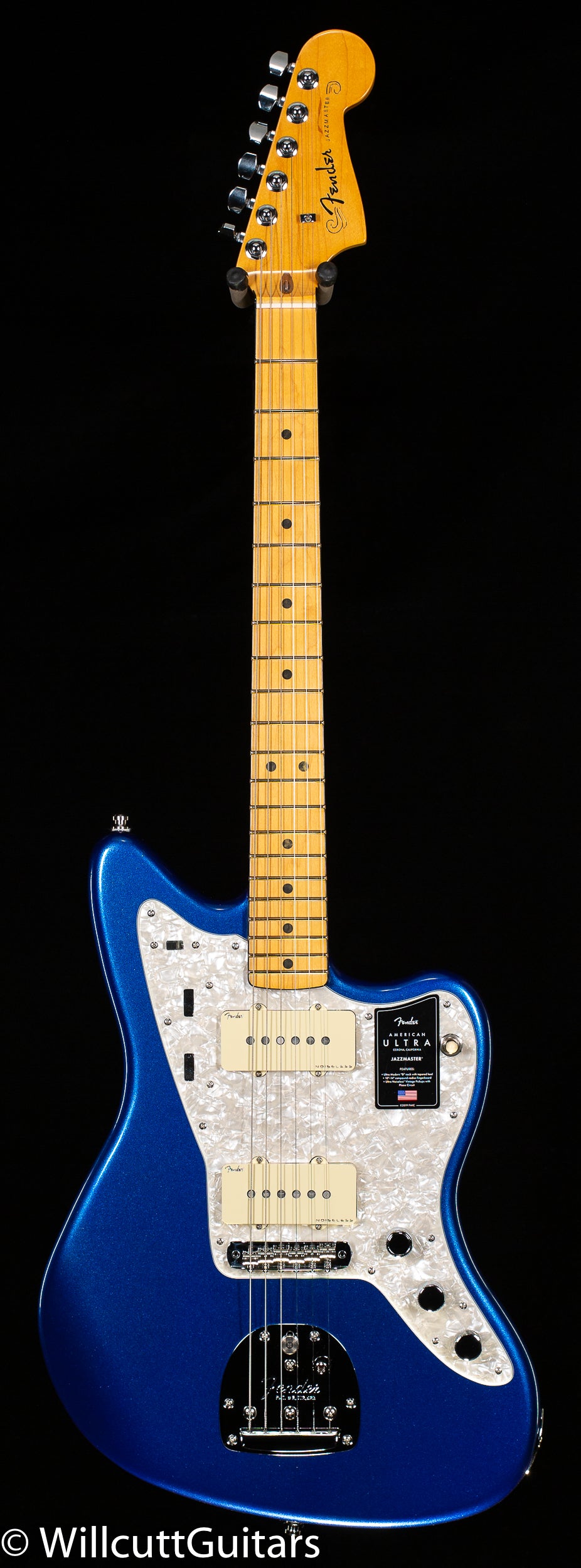 Fender American Ultra Jazzmaster Maple Fingerboard Cobra Blue (542 
