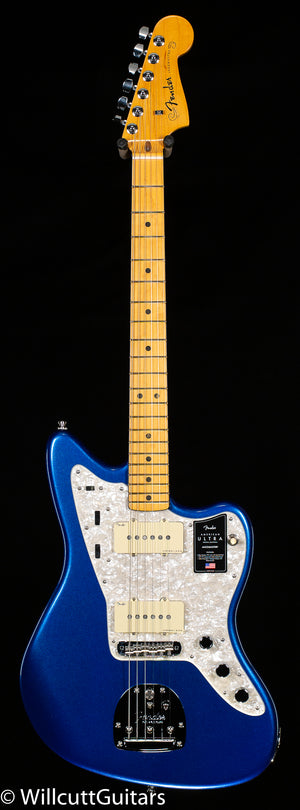 Fender American Ultra Jazzmaster Maple Fingerboard Cobra Blue (542