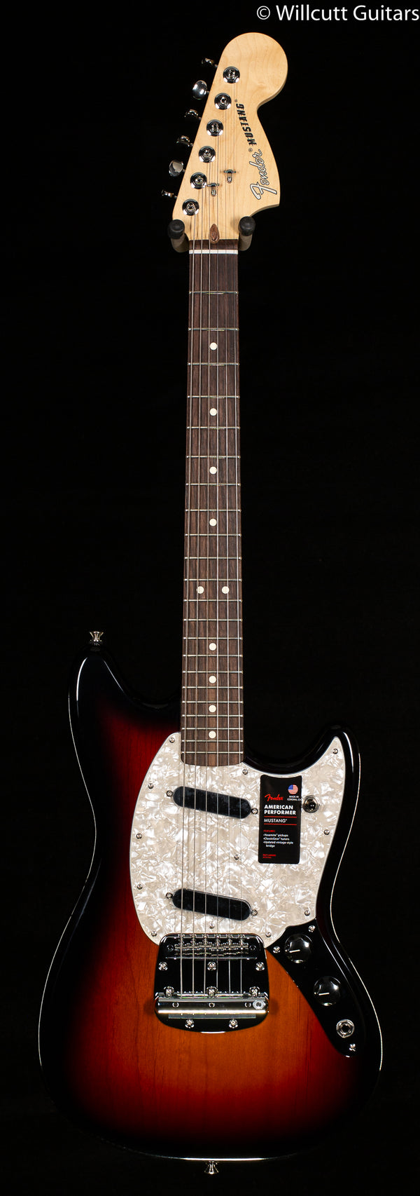 Fender American Performer Mustang Rosewood Fingerboard 3-Color