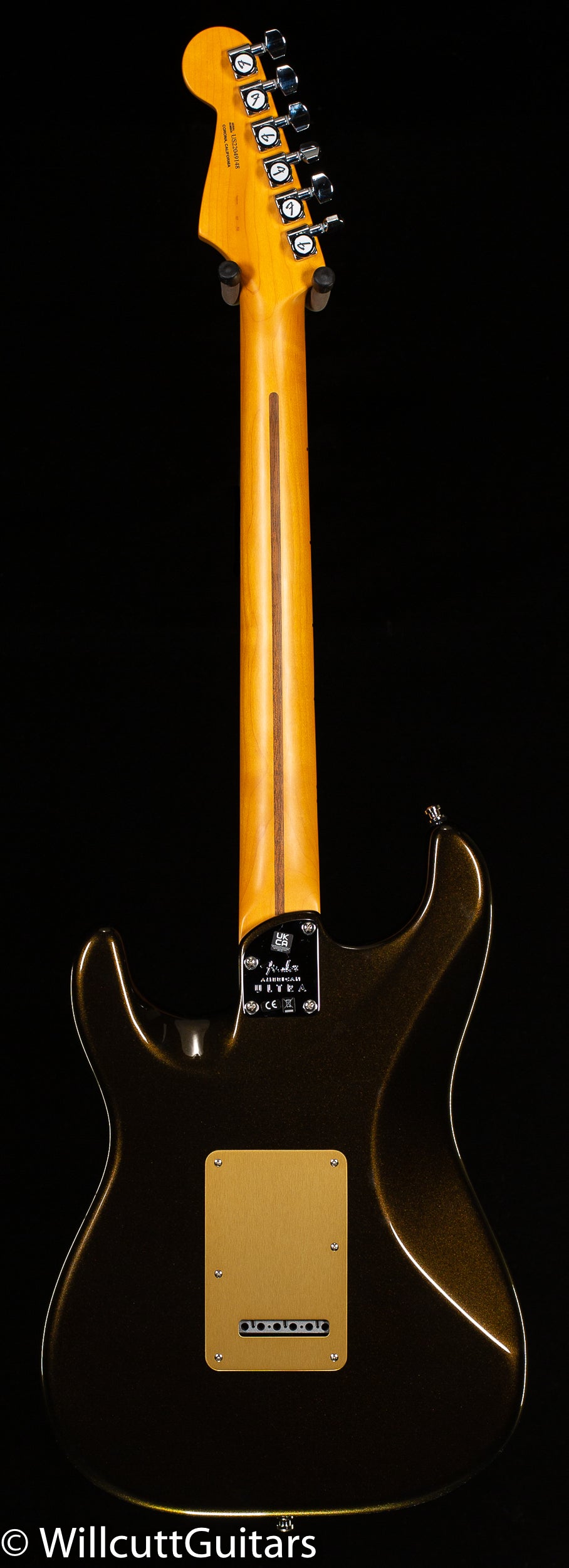 Fender American Ultra Stratocaster HSS Maple Fingerboard Texas Tea (148)