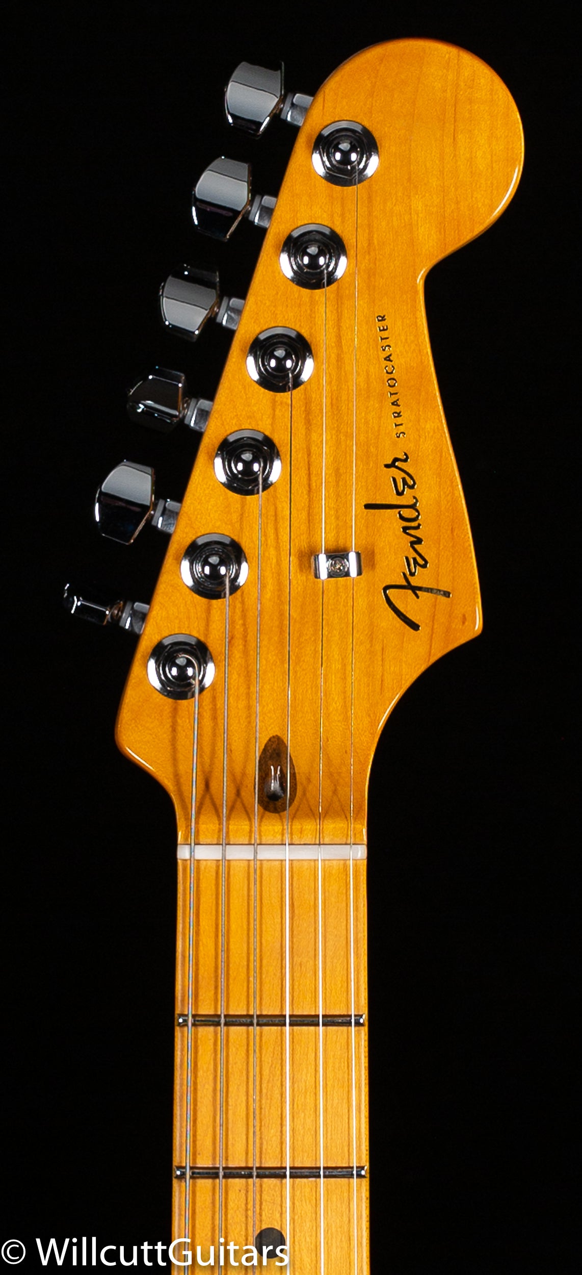 Fender American Ultra Stratocaster HSS Maple Fingerboard Texas Tea (148)