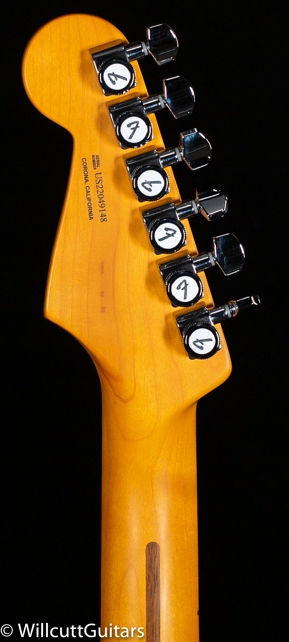 Fender American Ultra Stratocaster HSS Maple Fingerboard Texas Tea (148)