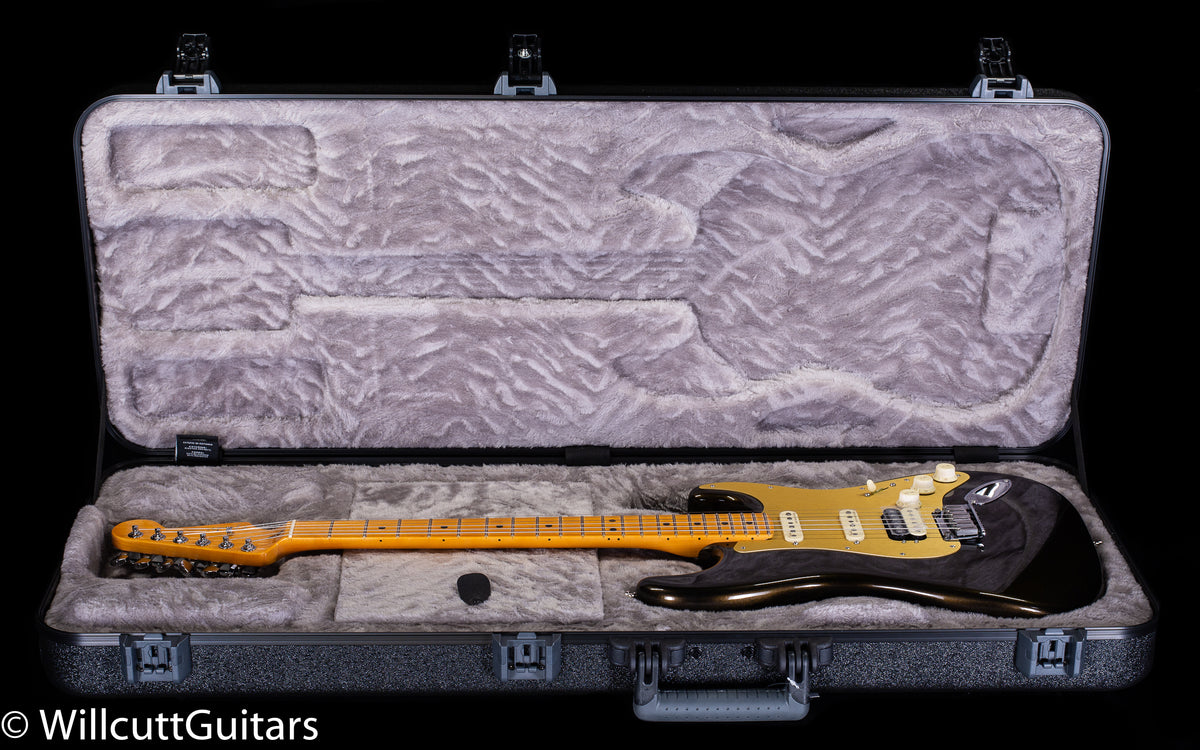 Fender American Ultra Stratocaster HSS Maple Fingerboard Texas Tea (148)