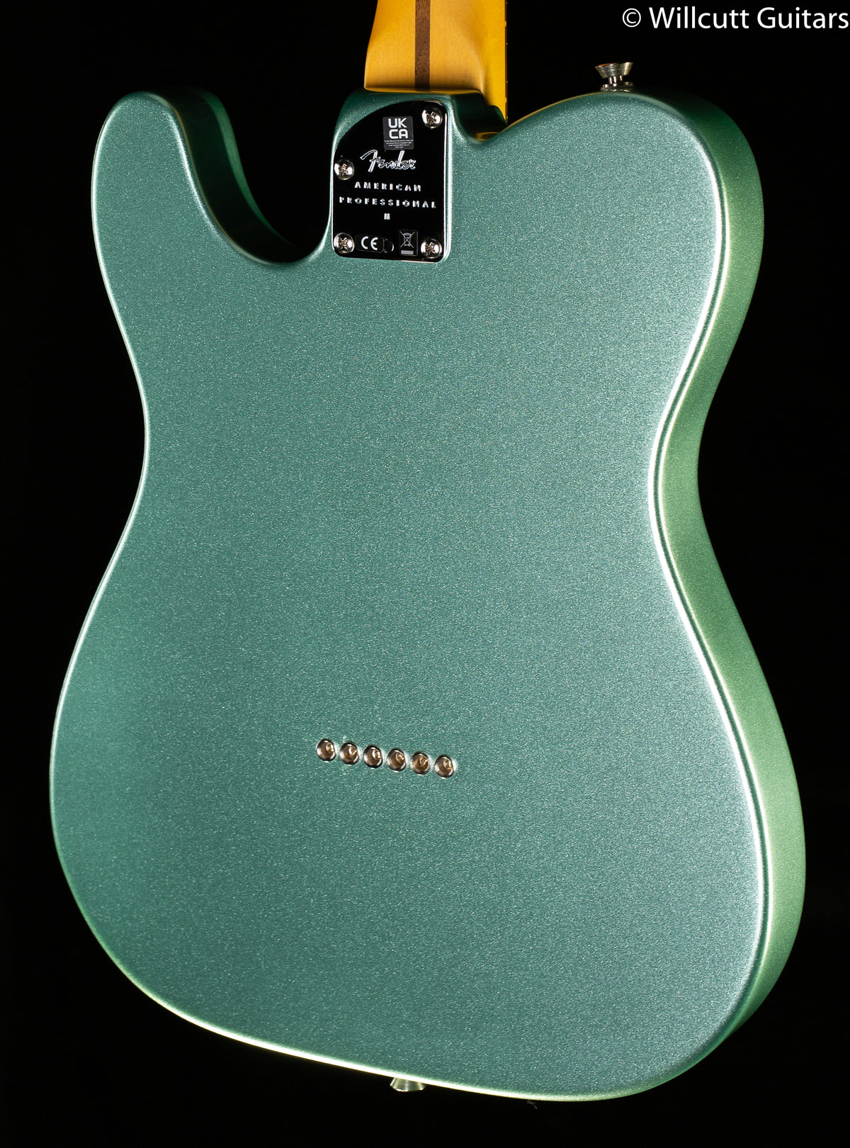 Fender American Professional II Telecaster, Rosewood Fingerboard, Mystic Surf Green (124)