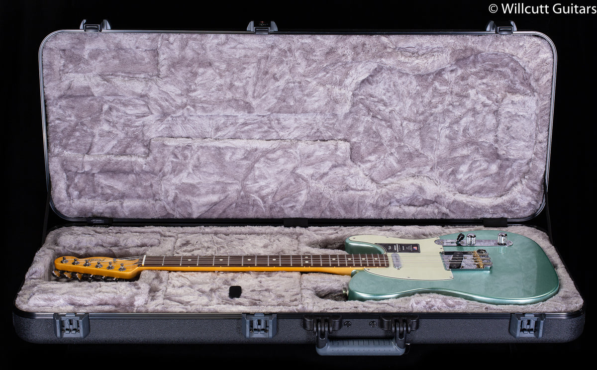Fender American Professional II Telecaster, Rosewood Fingerboard, Mystic Surf Green (124)