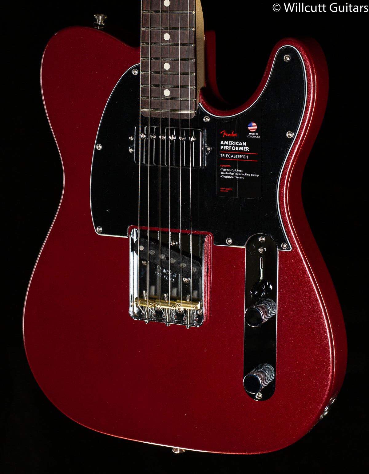 Fender American Performer Telecaster Hum Aubergine (704)