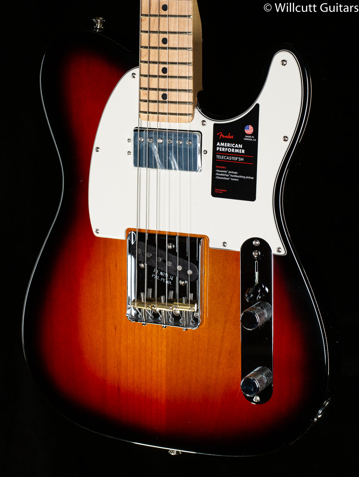 Fender American Performer Telecaster Humbucker 3-Color Sunburst (982)