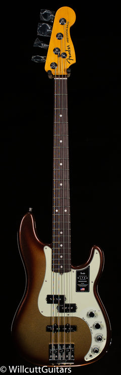 Fender American Ultra Precision Bass Rosewood Fingerboard Mocha