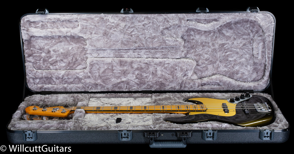 Fender American Ultra Jazz Bass Maple Fingerboard Texas Tea (934)
