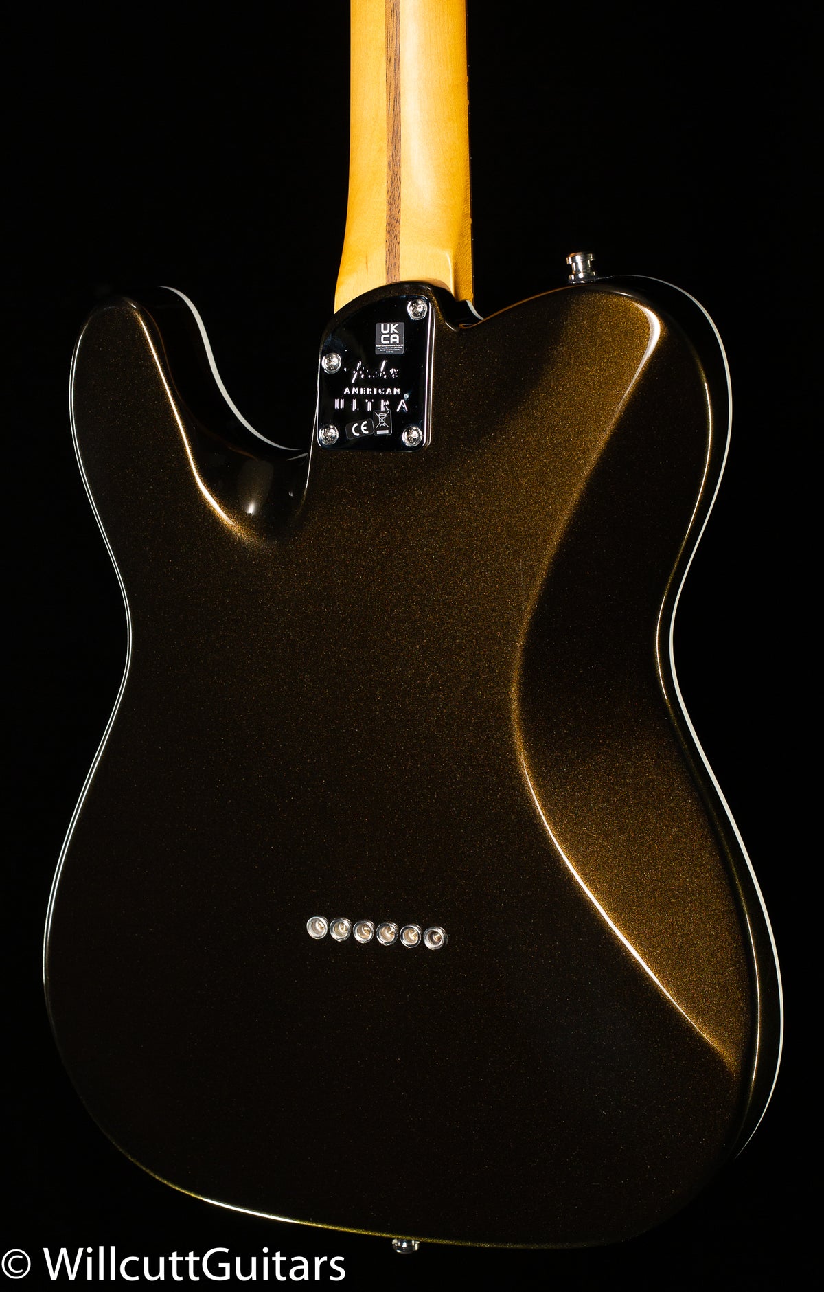 Fender American Ultra Telecaster Rosewood Fingerboard Texas Tea (564)