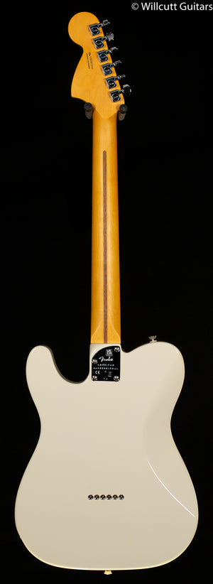 Fender American Professional II Telecaster Deluxe Maple Fingerboard Olympic White (543)