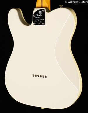Fender American Professional II Telecaster Deluxe Maple Fingerboard Olympic White (543)
