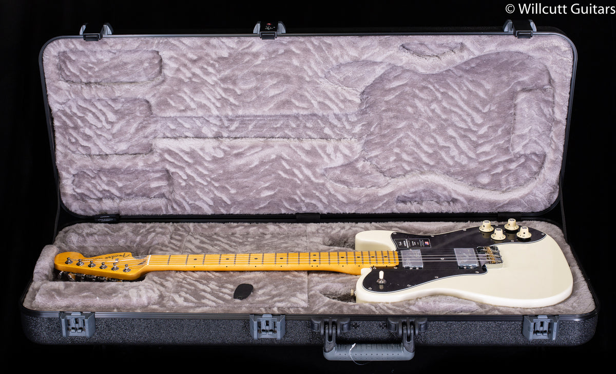 Fender American Professional II Telecaster Deluxe Maple Fingerboard Olympic White (543)