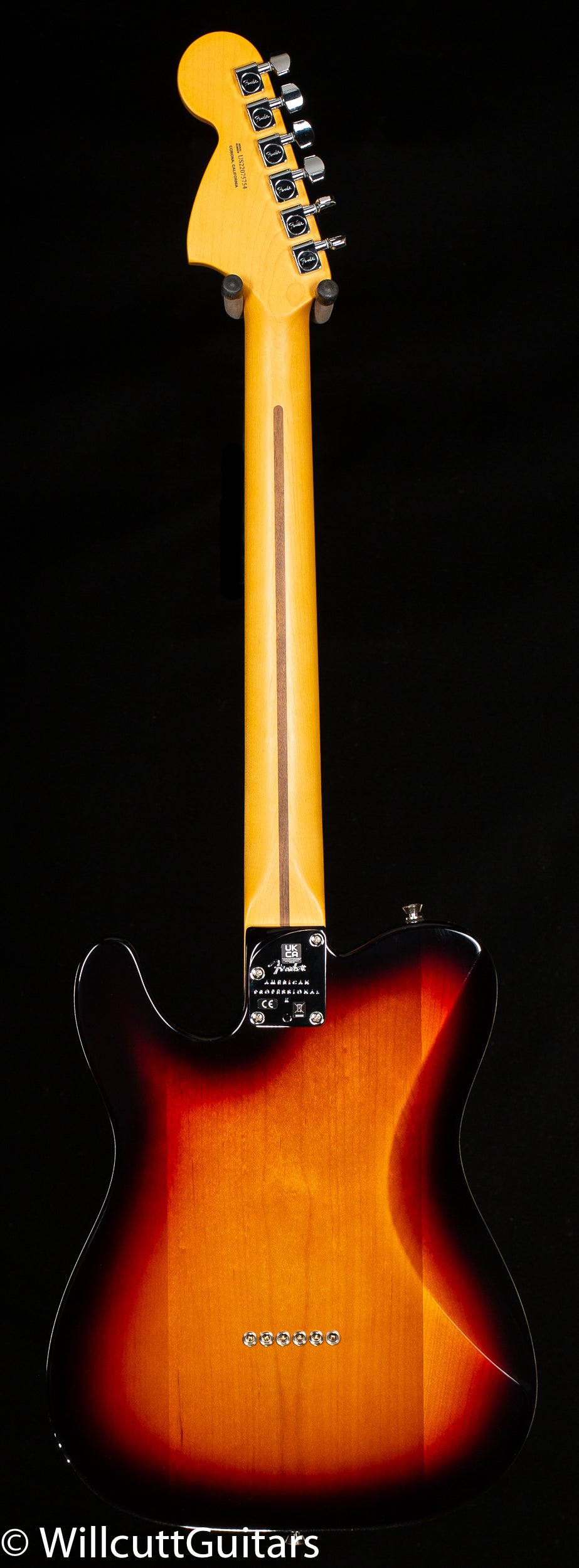 Fender American Professional II Telecaster Deluxe Rosewood Fingerboard 3-Color Sunburst (754)