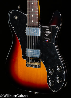 Fender American Professional II Telecaster Deluxe Rosewood Fingerboard 3-Color Sunburst (754)