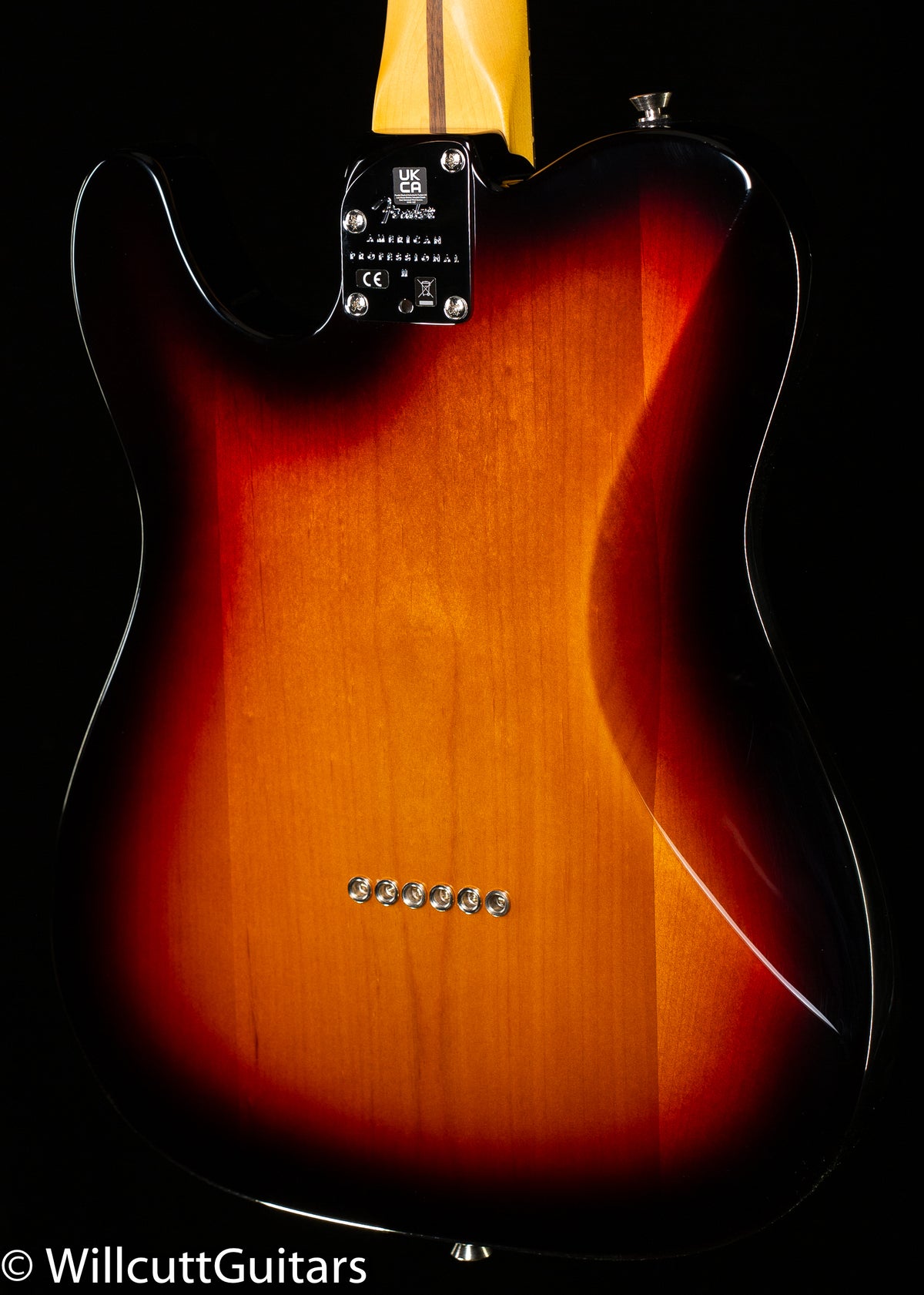 Fender American Professional II Telecaster Deluxe Rosewood Fingerboard 3-Color Sunburst (754)