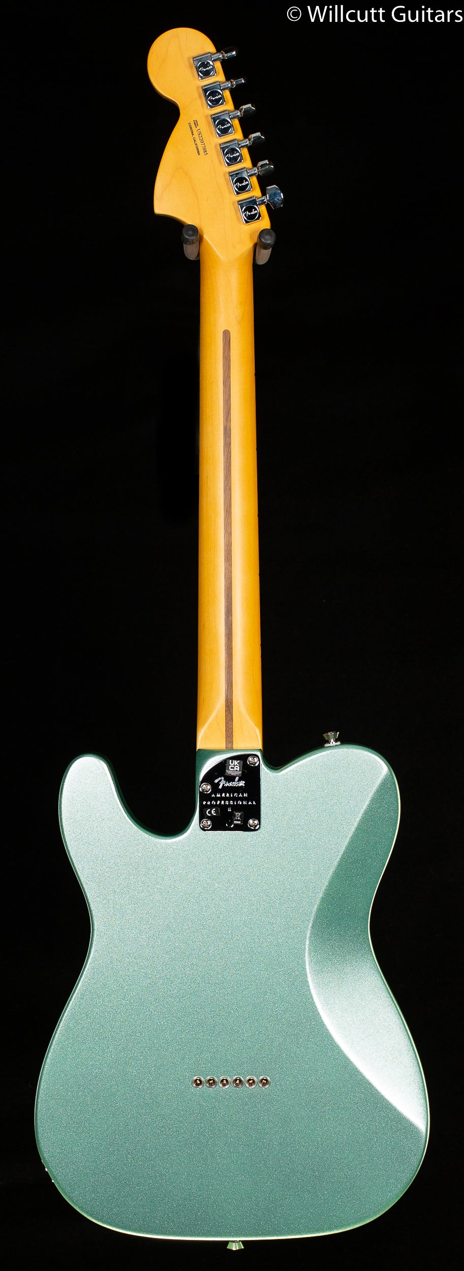 Fender American Professional II Telecaster Deluxe Mystic Surf Green (085)