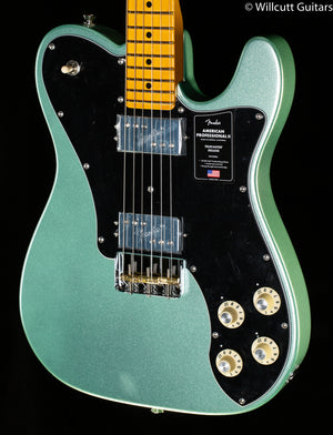 Fender American Professional II Telecaster Deluxe Mystic Surf Green (085)