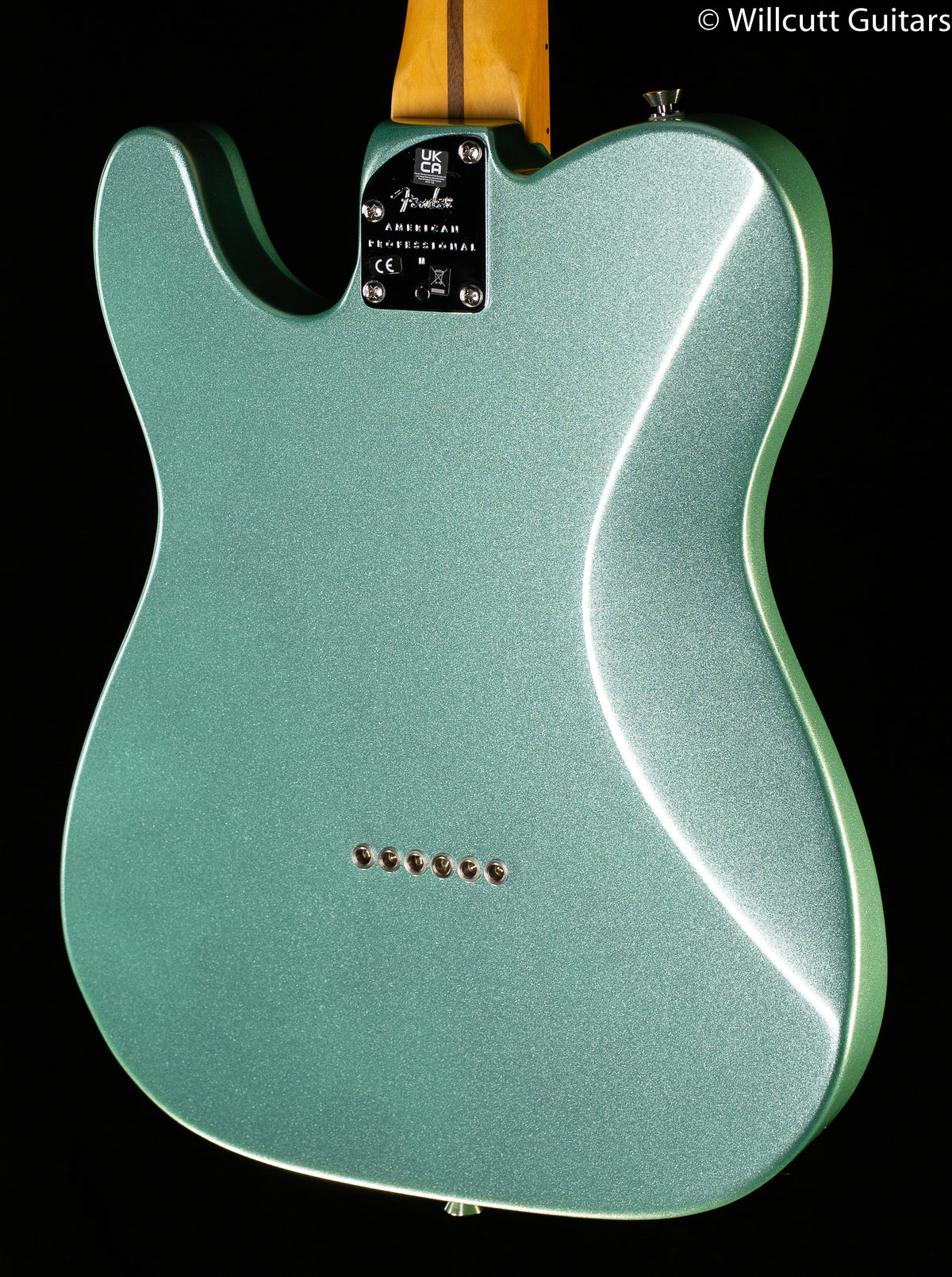 Fender American Professional II Telecaster Deluxe Mystic Surf Green (085)