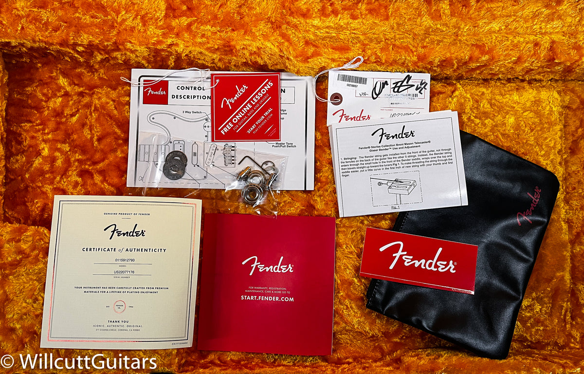 Fender Brent Mason Telecaster Maple Fingerboard Primer Gray (176)