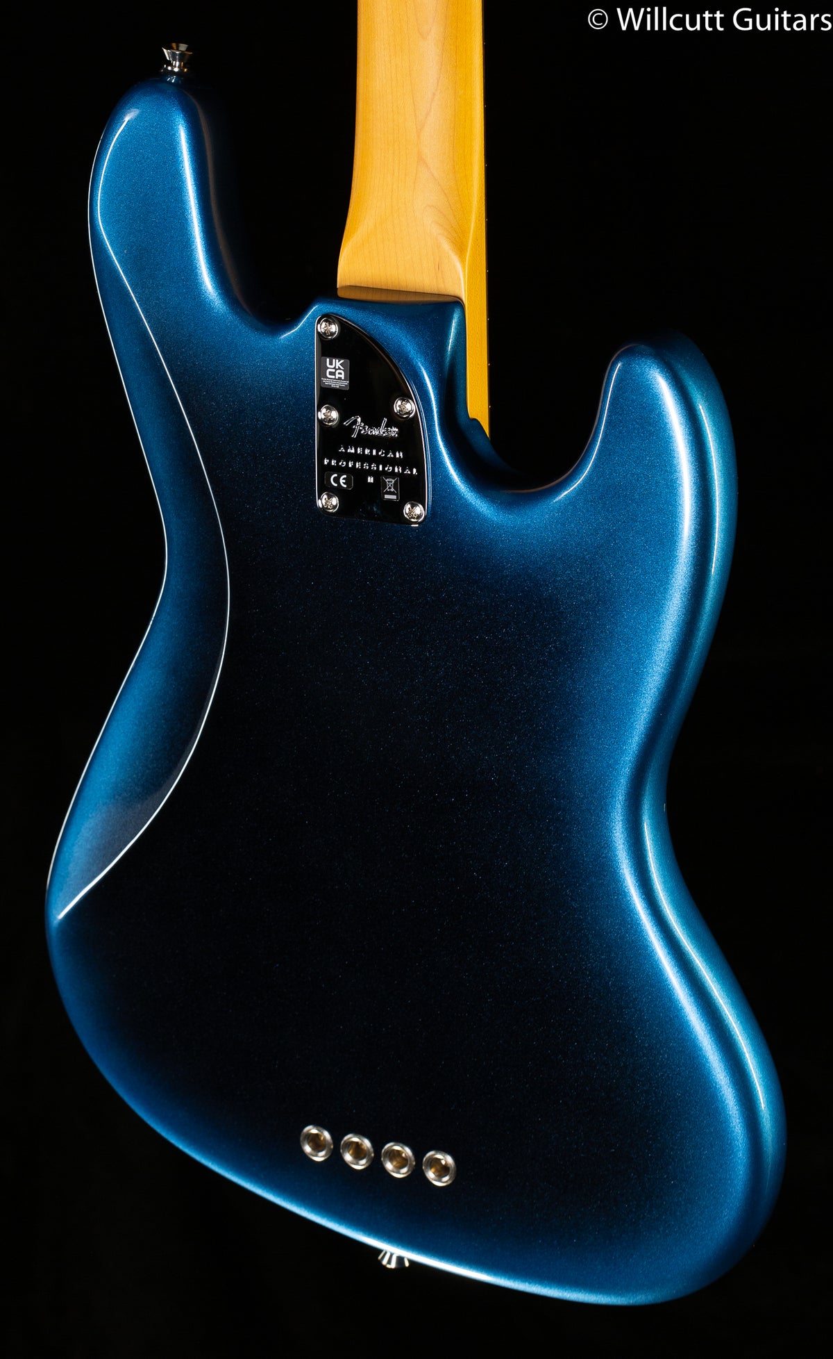 Fender American Professional II Jazz Bass Rosewood Fingerboard Dark Night Left Handed (685)