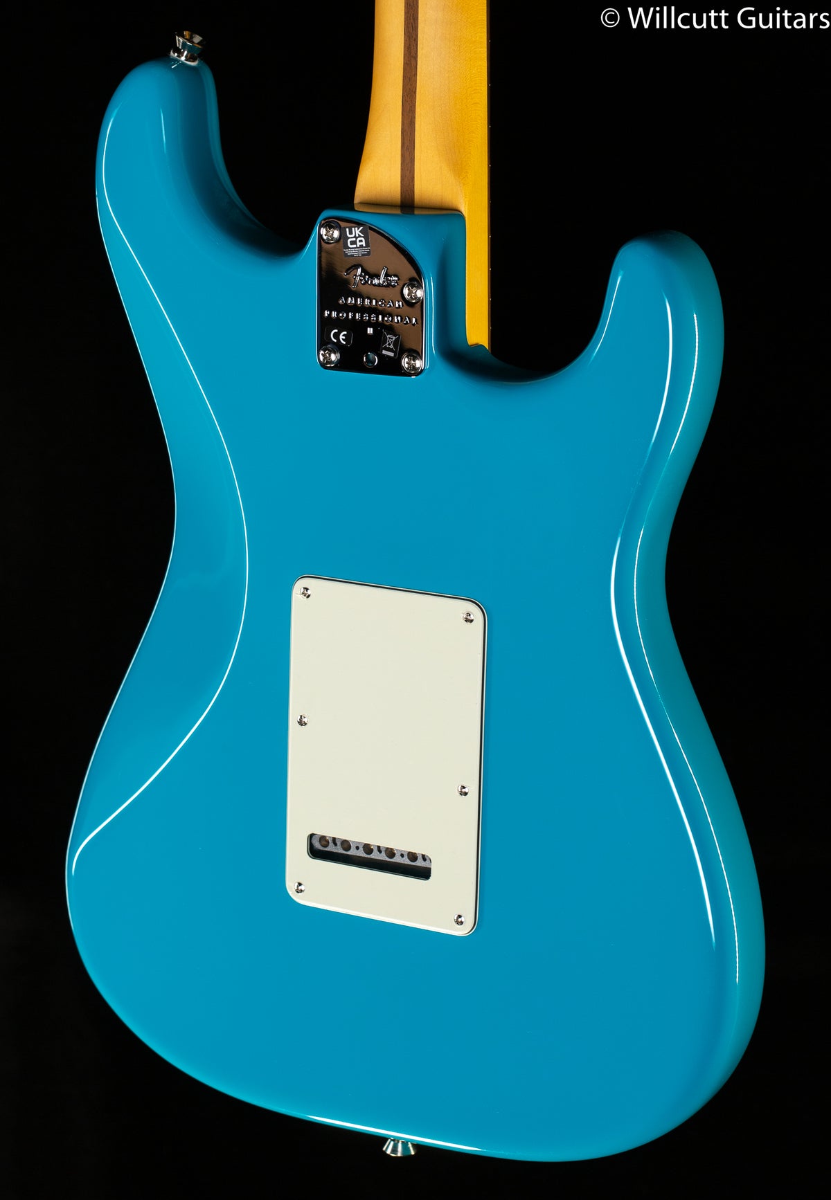 Fender American Professional II Stratocaster Rosewood Fingerboard Miami Blue Left-Hand (652)