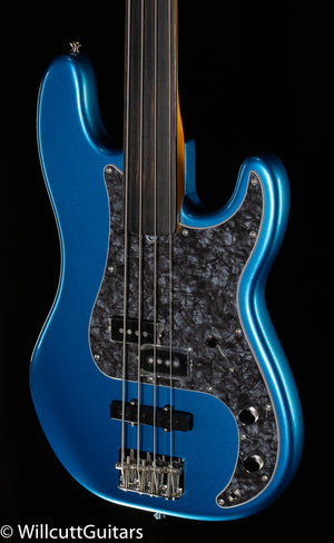Fender Tony Franklin Fretless Precision Bass Ebony Fingerboard Lake Placid Blue (346)