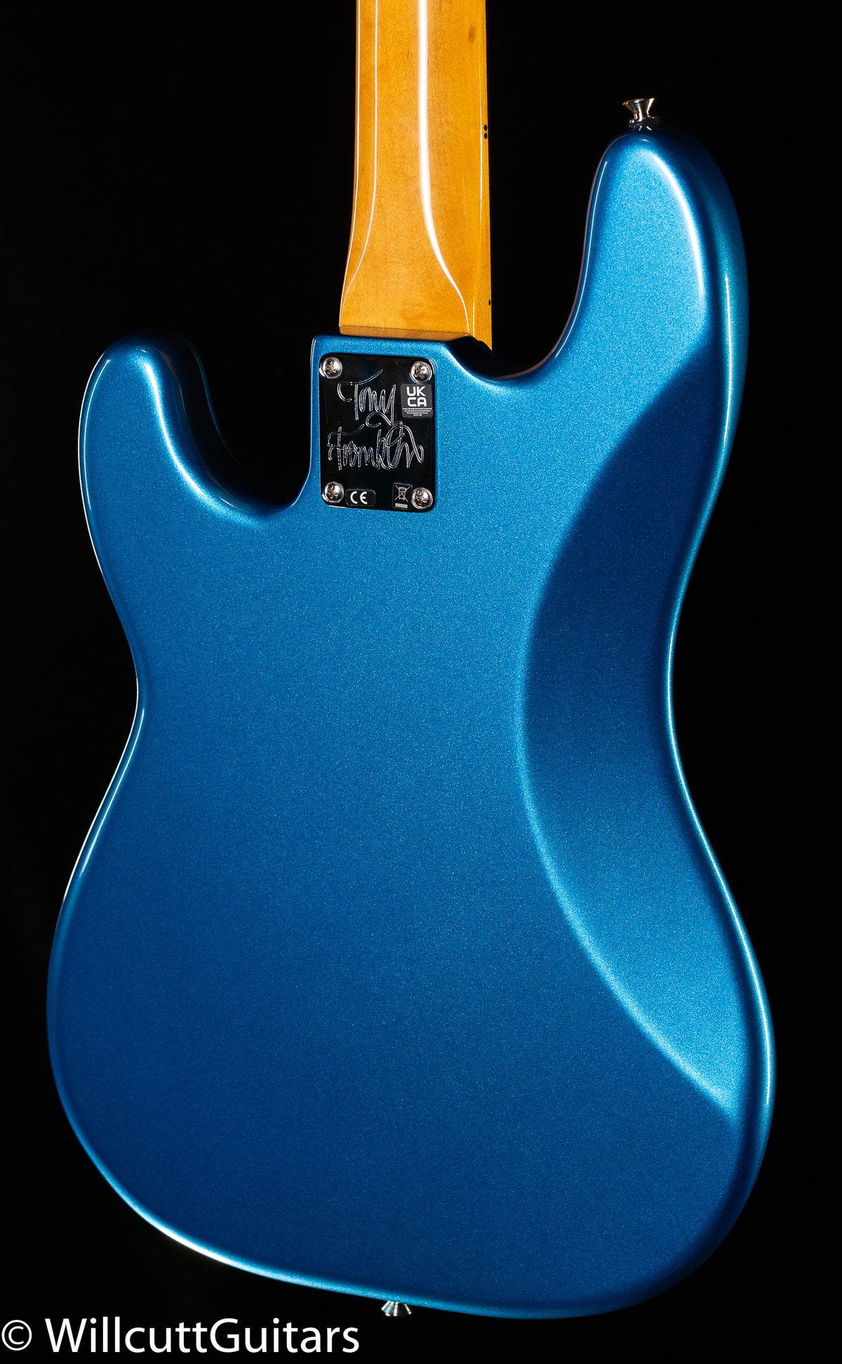 Fender Tony Franklin Fretless Precision Bass Ebony Fingerboard Lake Placid Blue (346)