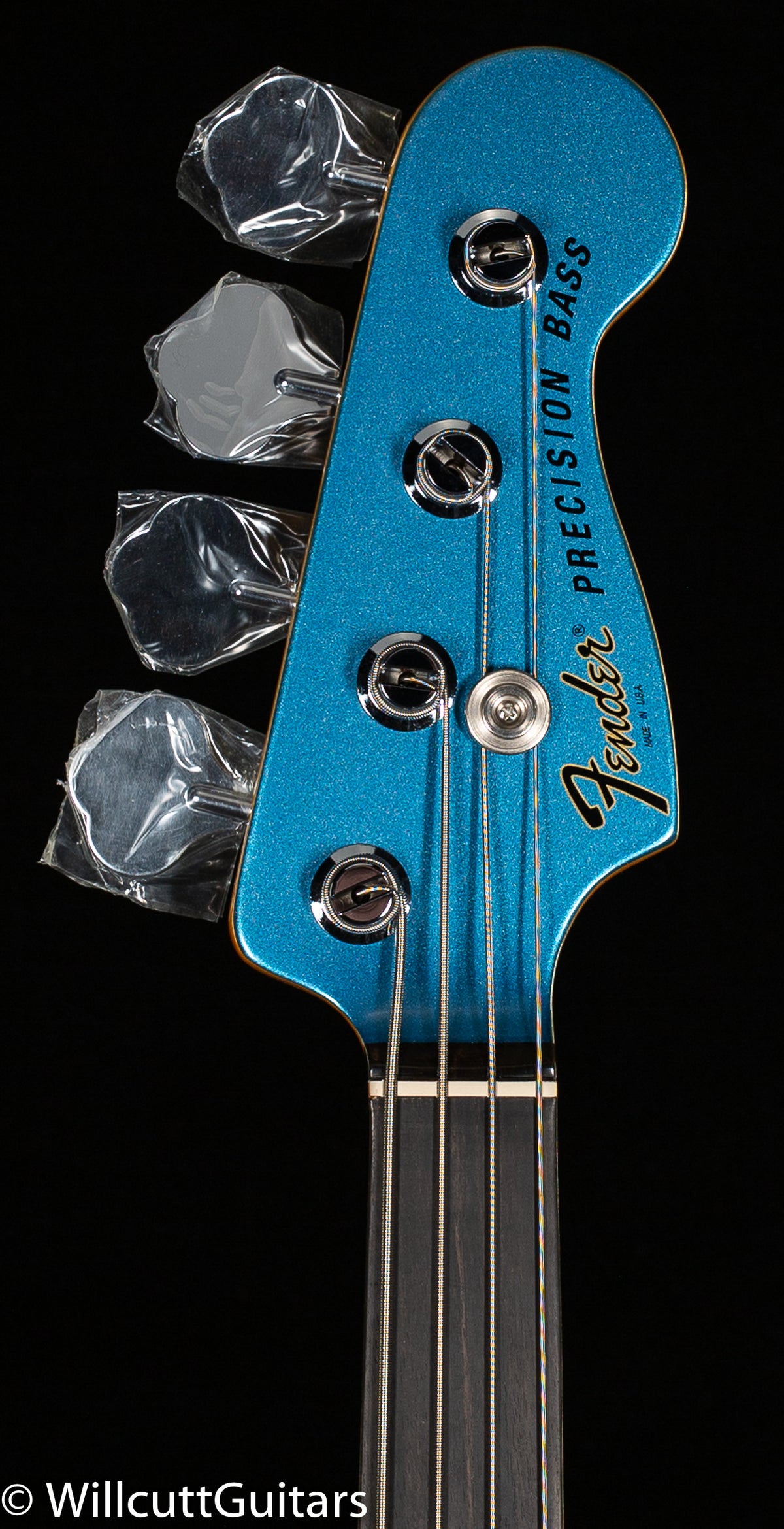 Fender Tony Franklin Fretless Precision Bass Ebony Fingerboard Lake Placid Blue (346)