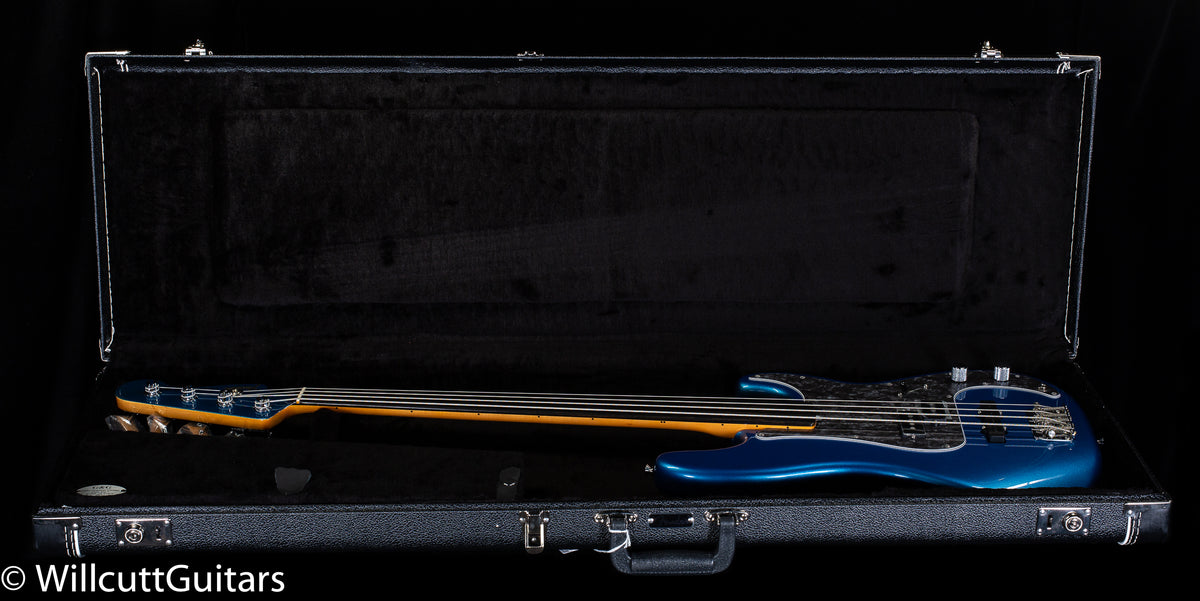 Fender Tony Franklin Fretless Precision Bass Ebony Fingerboard Lake Placid Blue (346)