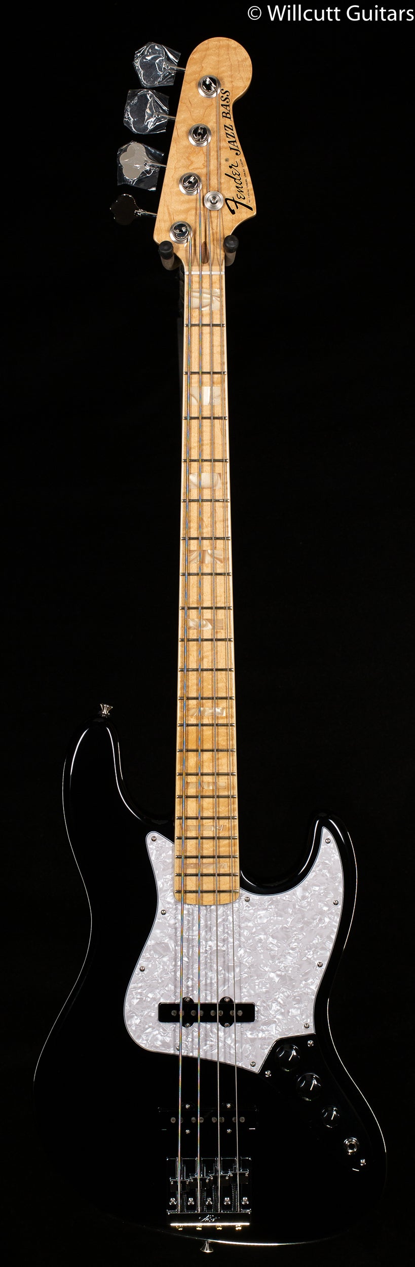 Fender USA Geddy Lee Jazz Bass Maple Fingerboard Black (953)