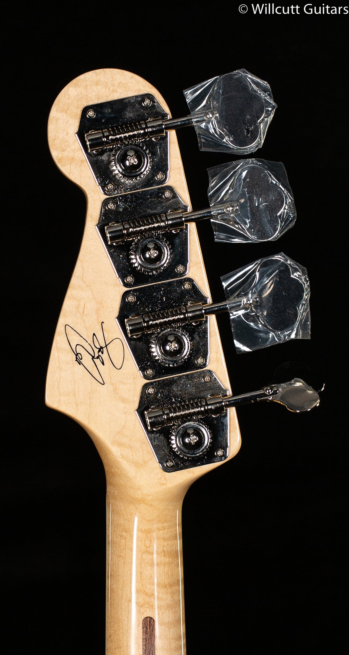 Fender USA Geddy Lee Jazz Bass Maple Fingerboard Black (953)