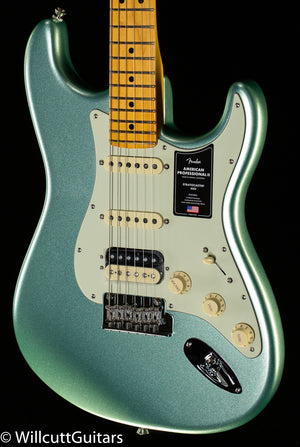 Fender American Professional II Stratocaster HSS Maple Fingerboard Mystic Surf Green (472)