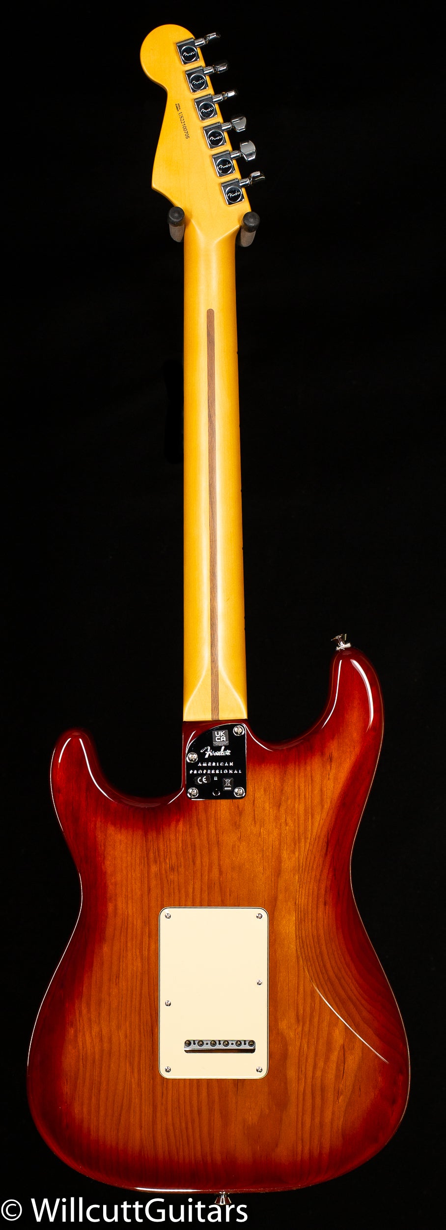 Fender American Professional II Stratocaster HSS Maple Fingerboard Sienna Sunburst (705)