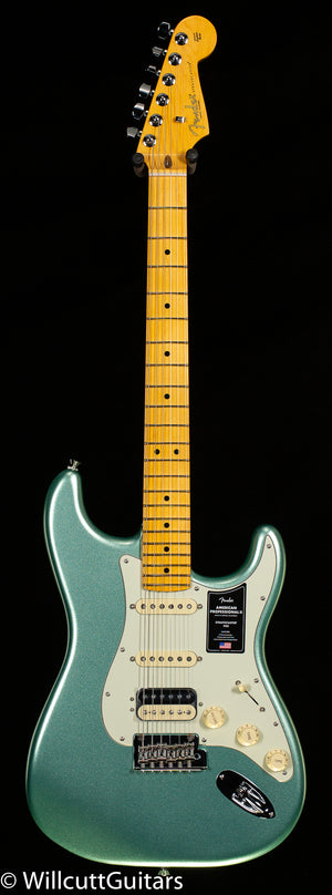 Fender American Professional II Stratocaster HSS Maple Fingerboard Mystic Surf Green (621)