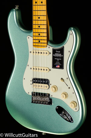 Fender American Professional II Stratocaster HSS Maple Fingerboard Mystic Surf Green (621)