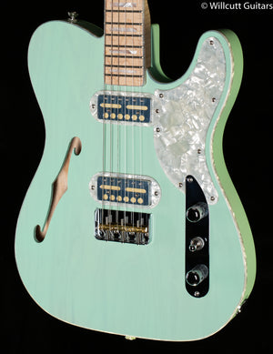 Fender Parallel Universe II Tele Magico, Maple Fingerboard, Transparent Surf Green (856)