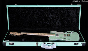 Fender Parallel Universe II Tele Magico Maple Fingerboard Transparent Surf Green (857)
