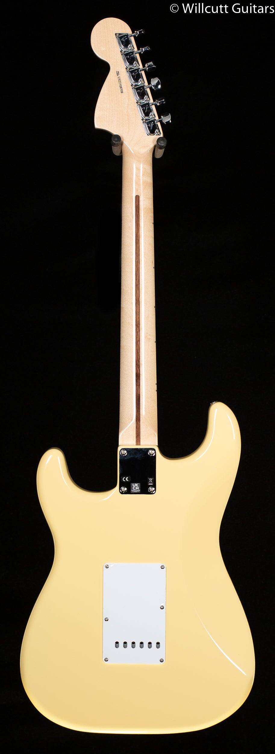 Fender Yngwie Malmsteen Stratocaster, Scalloped Maple Fingerboard, Vintage White (709)