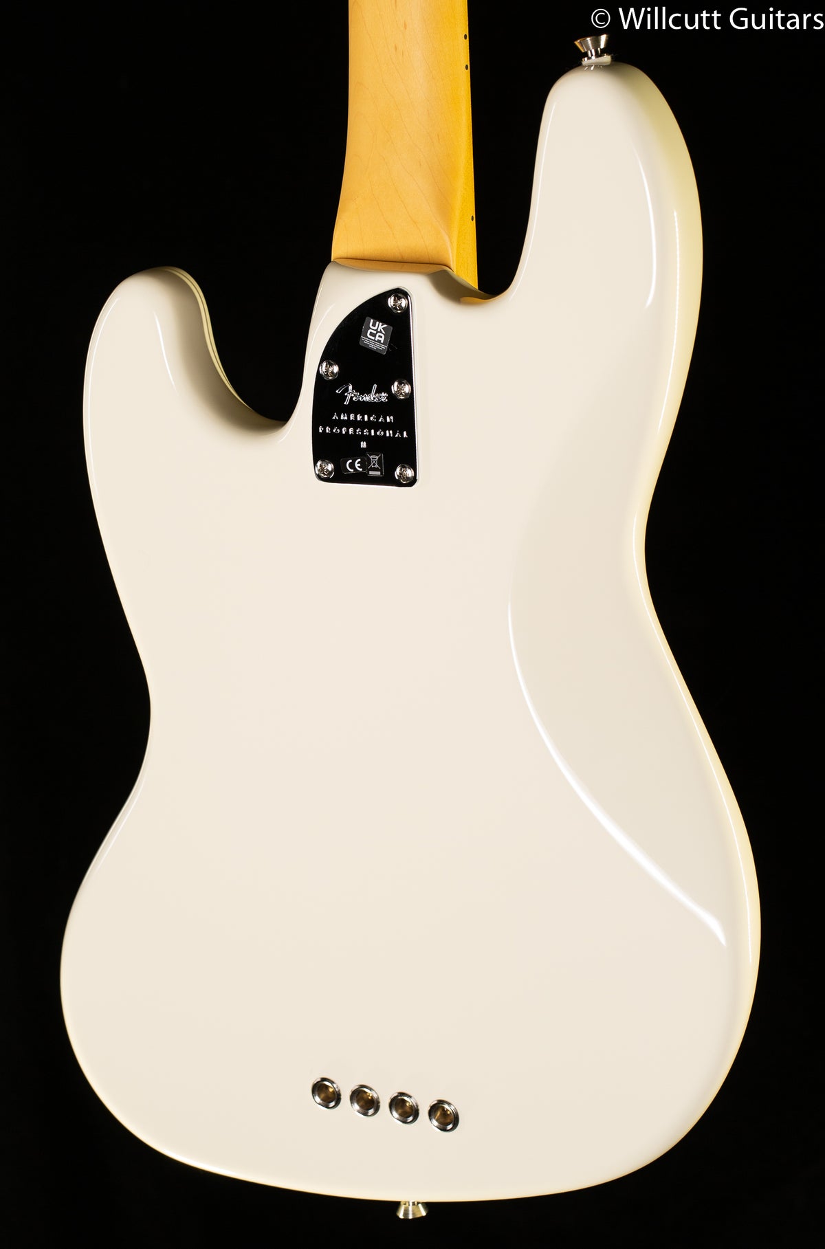 Fender American Professional II Jazz Bass Maple Fingerboard Olympic White (369)
