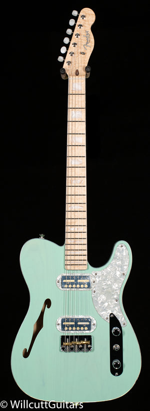 Fender Parallel Universe II Tele Magico, Maple Fingerboard, Transparent Surf Green (922)