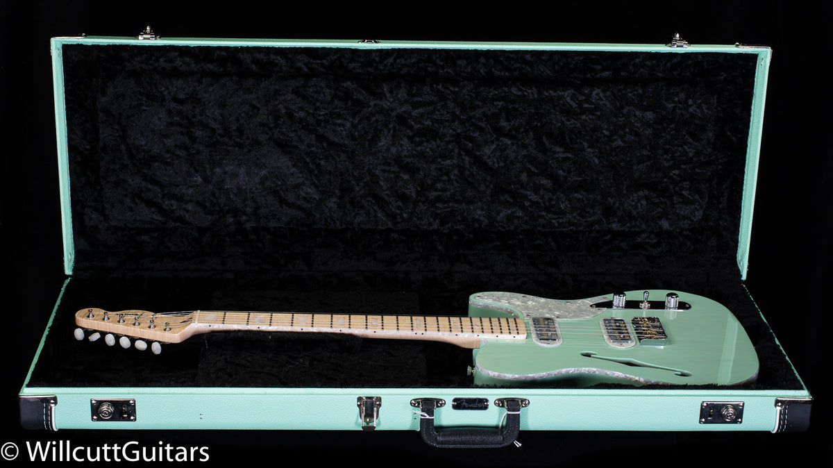 Fender Parallel Universe II Tele Magico, Maple Fingerboard, Transparent Surf Green (922)