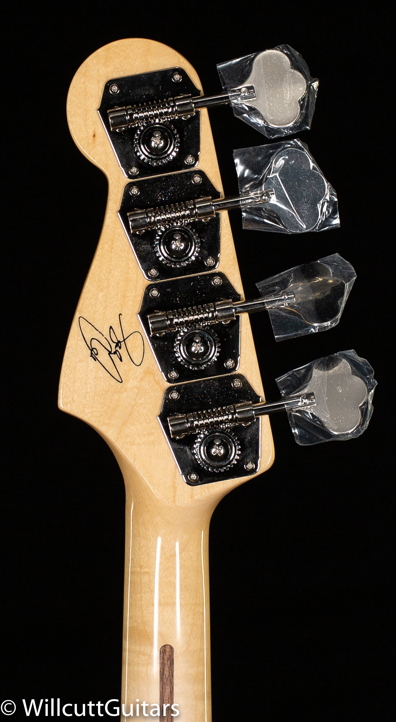 Fender U.S.A. Geddy Lee Jazz Bass Maple Fingerboard Black (522