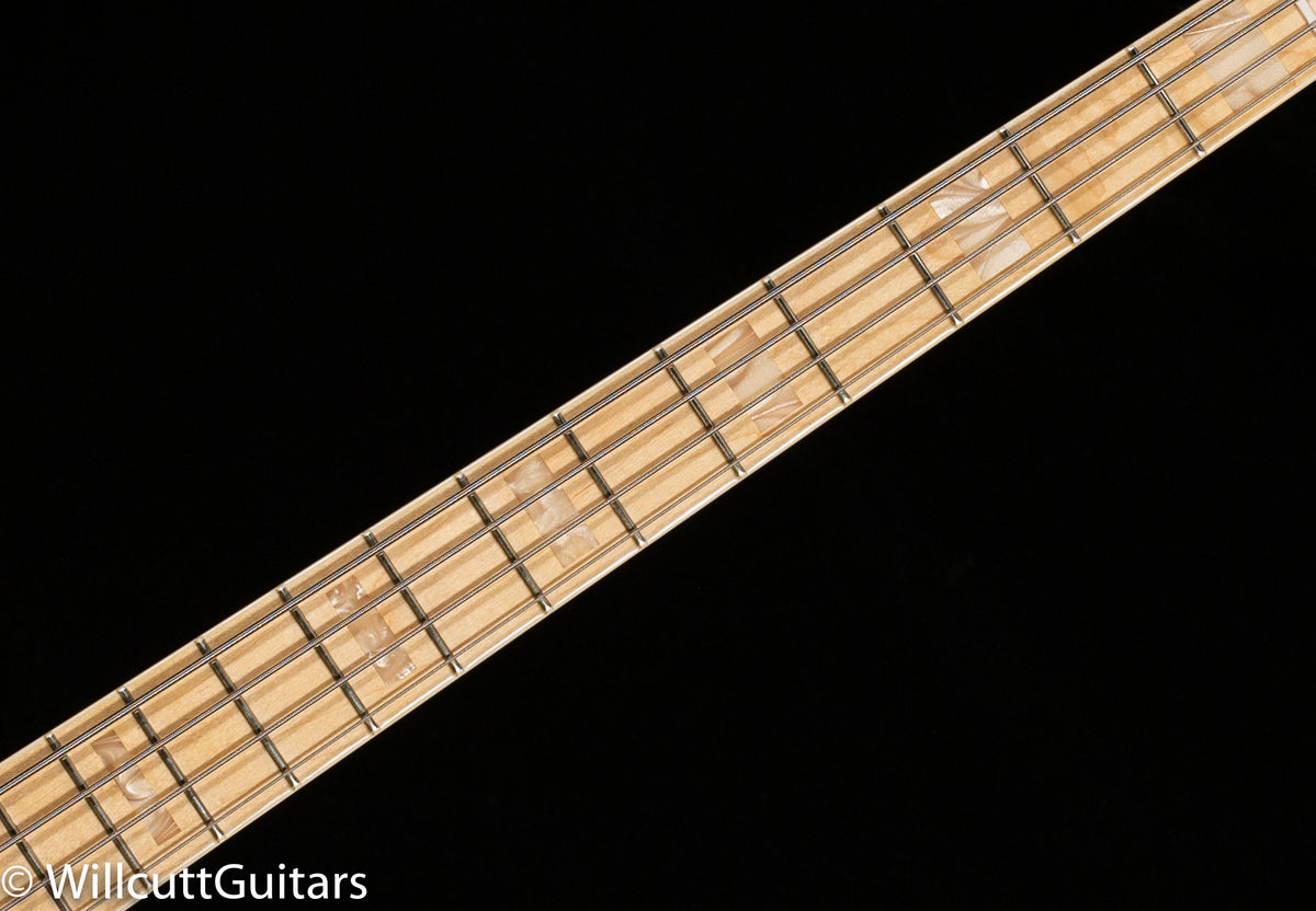 Fender U.S.A. Geddy Lee Jazz Bass Maple Fingerboard Black (522)