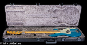 Fender American Professional II Precision Bass Maple Fingerboard Miami Blue (801)