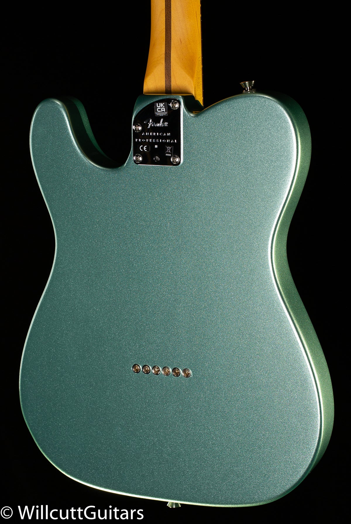 Fender American Professional II Telecaster Rosewood Fingerboard Mystic Surf Green (621)