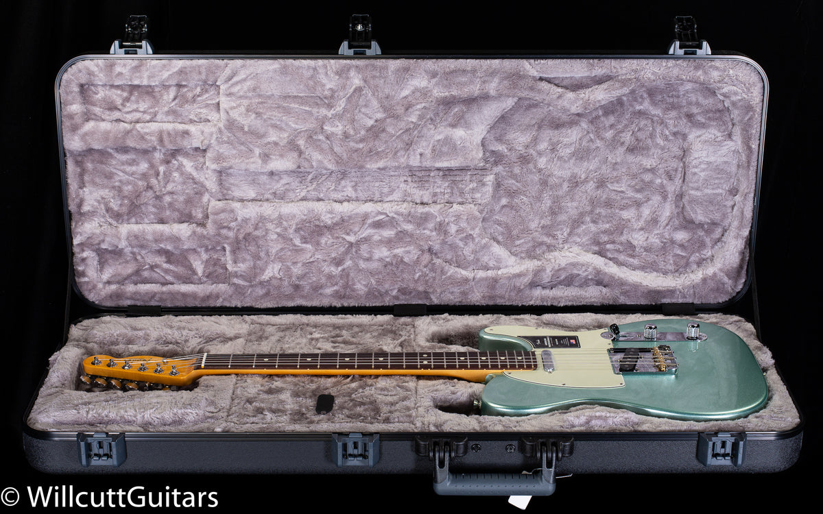Fender American Professional II Telecaster Rosewood Fingerboard Mystic Surf Green (621)